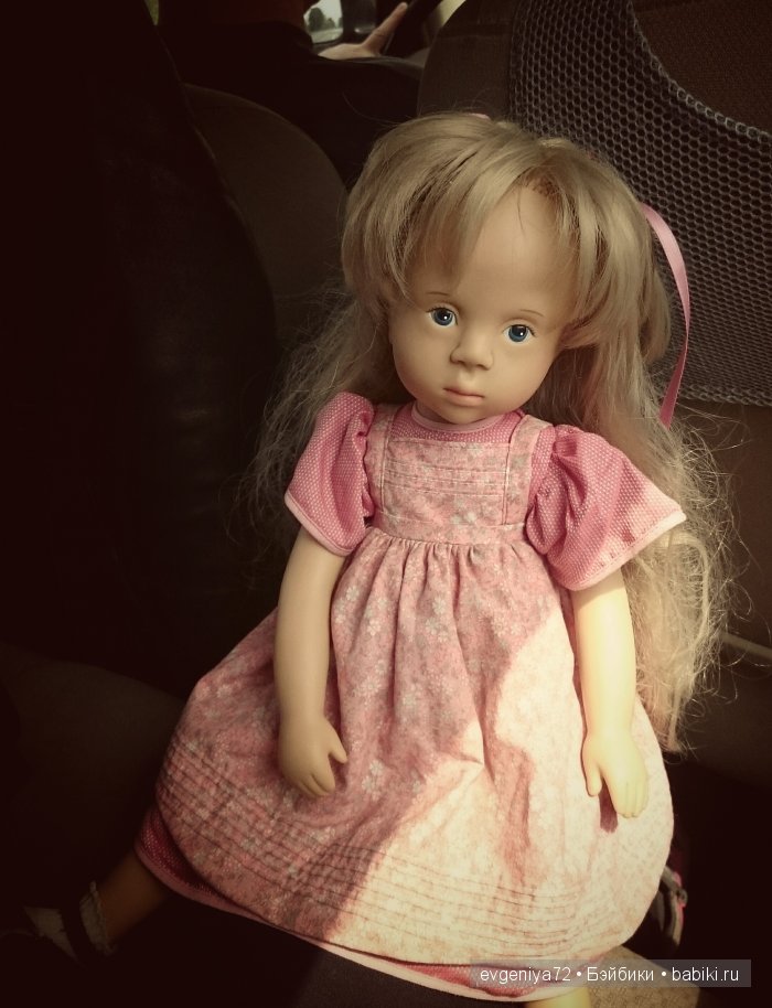 Кукла Сильвии Наттерер с блошки под Варшавой