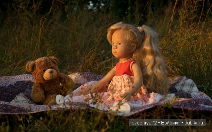 Как Фани на речку ездила — Куклы Gotz (Готц): Ханна