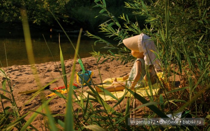 Как Фани на речку ездила — Куклы Gotz (Готц): Ханна