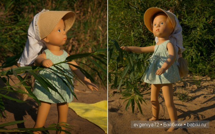 Как Фани на речку ездила — Куклы Gotz (Готц): Ханна (фото 6)
