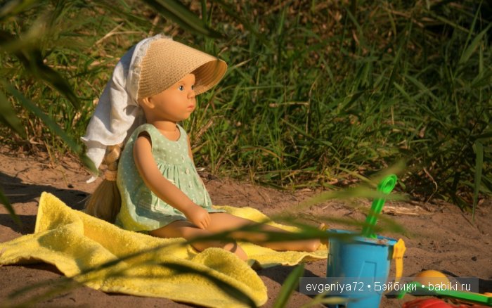 Как Фани на речку ездила — Куклы Gotz (Готц): Ханна (фото 2)