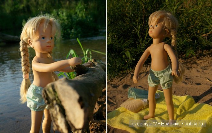 Как Фани на речку ездила — Куклы Gotz (Готц): Ханна