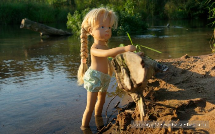 Как Фани на речку ездила — Куклы Gotz (Готц): Ханна