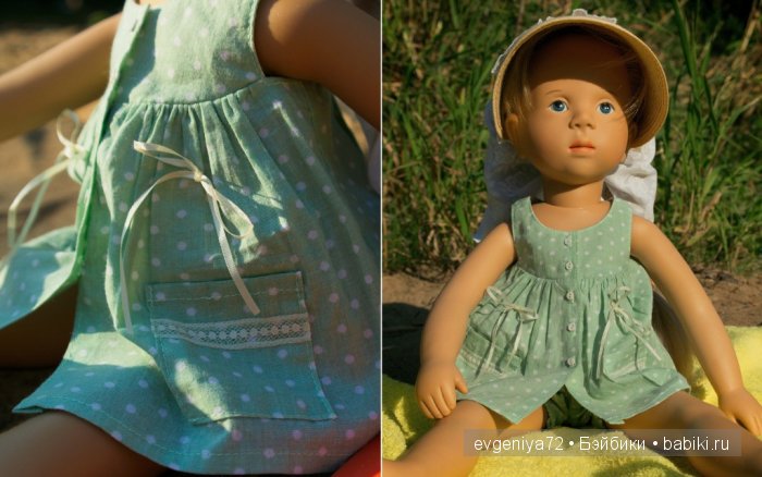 Как Фани на речку ездила — Куклы Gotz (Готц): Ханна (фото 4)
