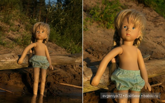 Как Фани на речку ездила — Куклы Gotz (Готц): Ханна (фото 7)