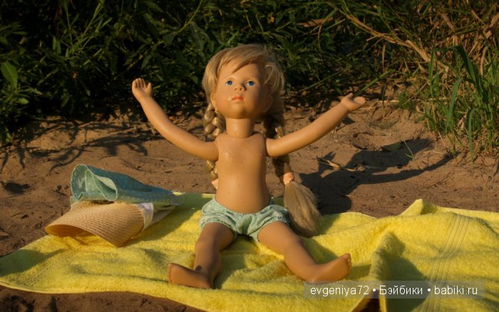 Как Фани на речку ездила — Куклы Gotz (Готц): Ханна