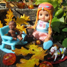 Прогулки по парку в конце лета