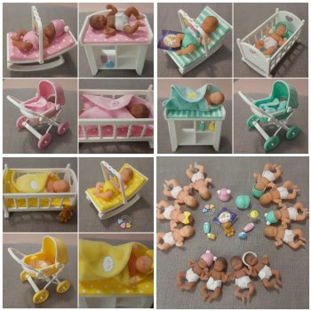 Zuru Серия пупсиков с аксессуарами "My mini baby".