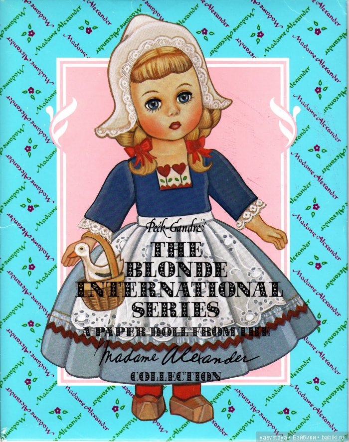 The Blonde - бумажная кукла для вырезания