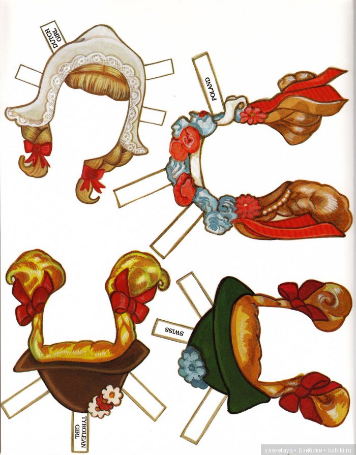 The Blonde - бумажная кукла для вырезания (фото 4)