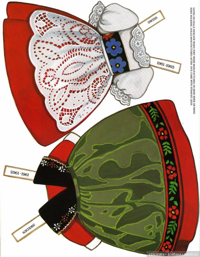 The Blonde - бумажная кукла для вырезания (фото 6)