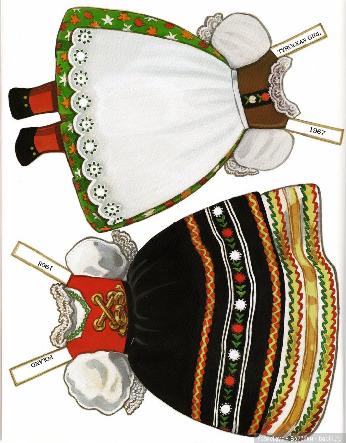 The Blonde - бумажная кукла для вырезания (фото 7)