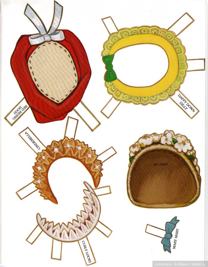 Storyland - бумажные куклы для вырезания (фото 7)