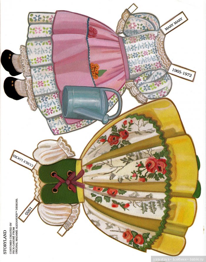 Storyland - бумажные куклы для вырезания (фото 2)