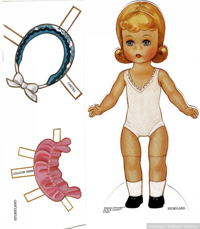 Storyland - бумажные куклы для вырезания (фото 8)