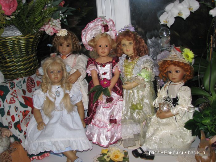 Красота на подоконнике | Бэйбики Красота на подоконнике — Коллекционные куклы разных авторов (Разное): редкие бренды (фото 3)
