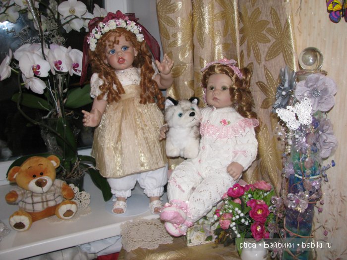 Красота на подоконнике | Бэйбики Красота на подоконнике — Коллекционные куклы разных авторов (Разное): редкие бренды