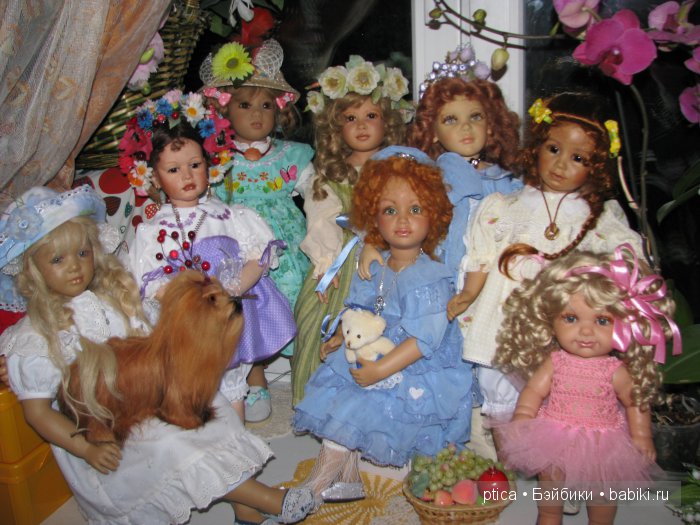 Красота на подоконнике | Бэйбики Красота на подоконнике — Коллекционные куклы разных авторов (Разное): редкие бренды