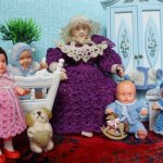 Миниатюрное вязание для кукол