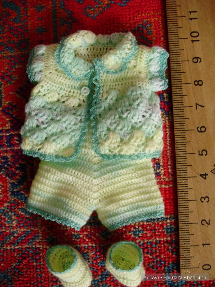 Французский пупсик — Одежда и обувь для кукол своими руками: фото (фото 2)