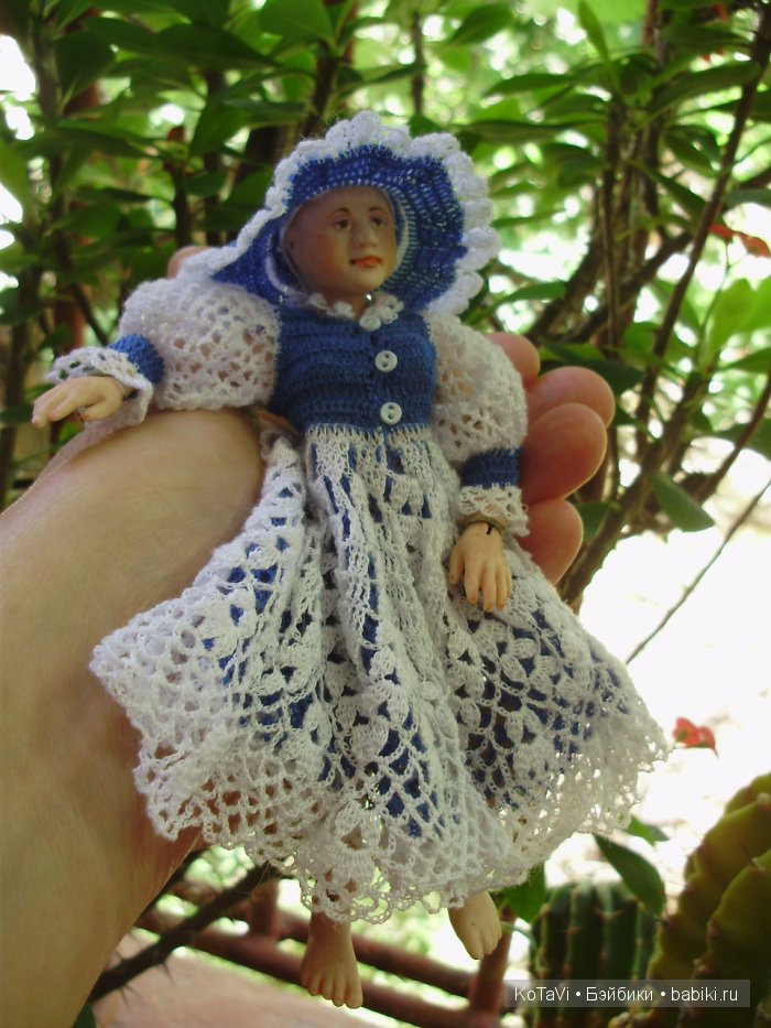 Миниатюрное вязание, "размер XXL" (фото 4)