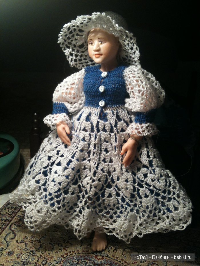 Миниатюрное вязание, "размер XXL" (фото 2)