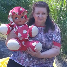 Большая старинная лялька Кьюпи. Подскажите, где родилась наша малышка