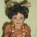 Кукла фарфоровая Paulinette Паулины Якобсен