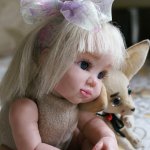 Всем привет мои дорогие! Авторская кукла Анабель 18 см, фотосет