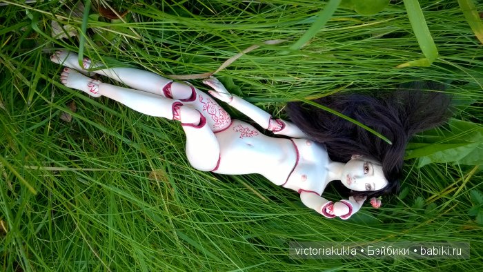 Моя первая шарнирная авторская кукла Лун (фото 10)