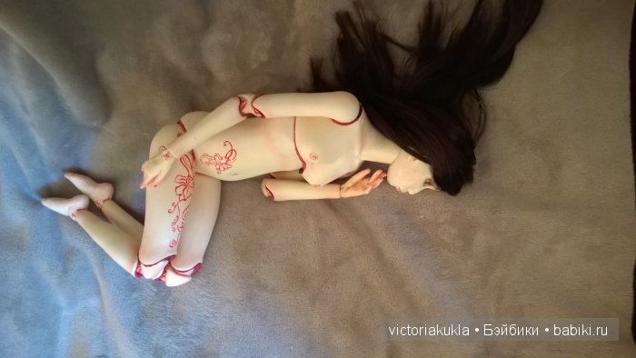 Моя первая шарнирная авторская кукла Лун (фото 7)