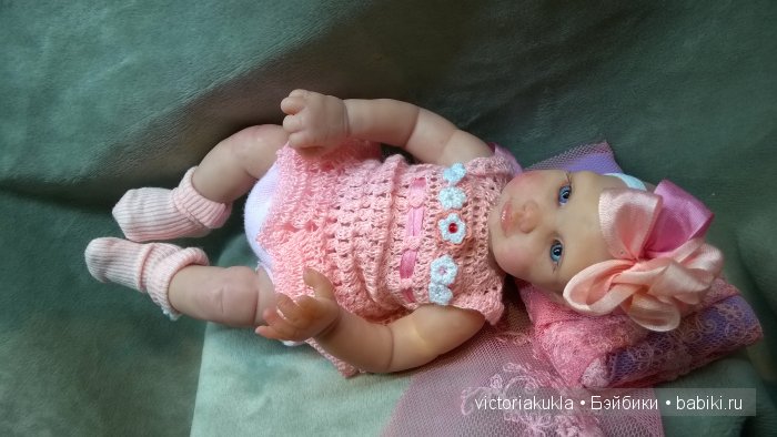 Привет любителям кукол! Авторская малышка Мила от В.Вихарева