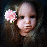 Всем привет! Моя новая малышка "Зайка Ми" 11 см и немного об авторской куколке на выставку
