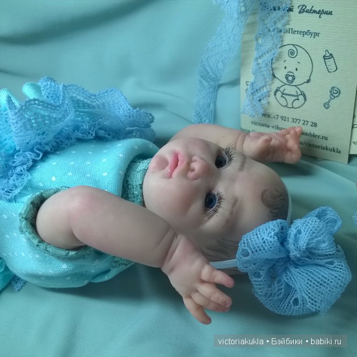 Кристина 22 см Коллекционная кукла ручной работы by V/Vihareva-Pechenkina (фото 4)