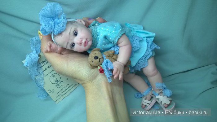 Кристина 22 см Коллекционная кукла ручной работы by V/Vihareva-Pechenkina (фото 10)