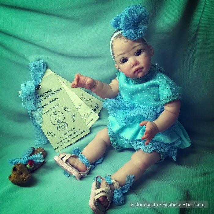 Кристина 22 см Коллекционная кукла ручной работы by V/Vihareva-Pechenkina (фото 6)