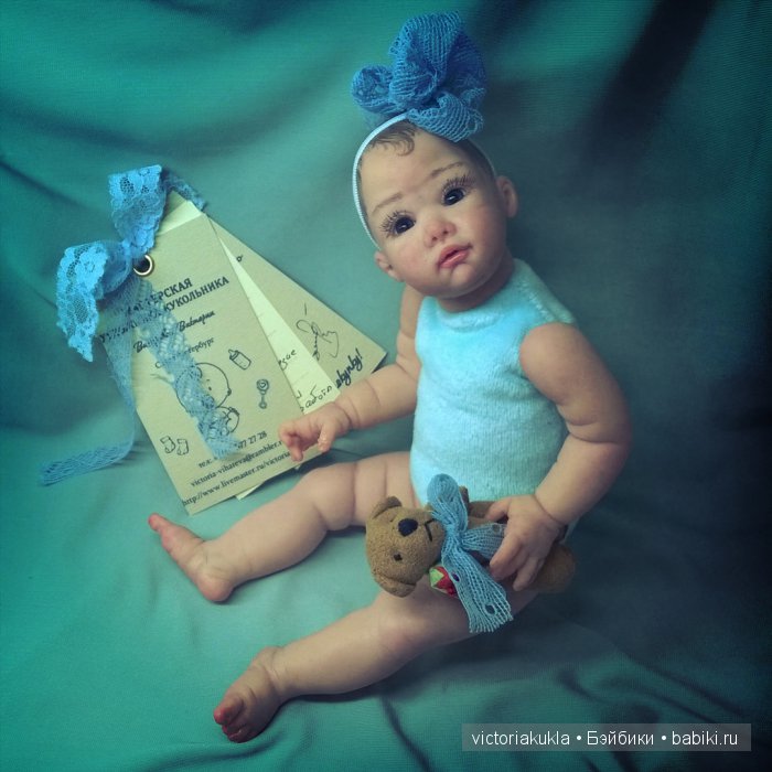 Кристина 22 см Коллекционная кукла ручной работы by V/Vihareva-Pechenkina (фото 7)