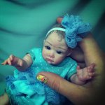 Кристина 22 см Коллекционная кукла ручной работы by V/Vihareva-Pechenkina