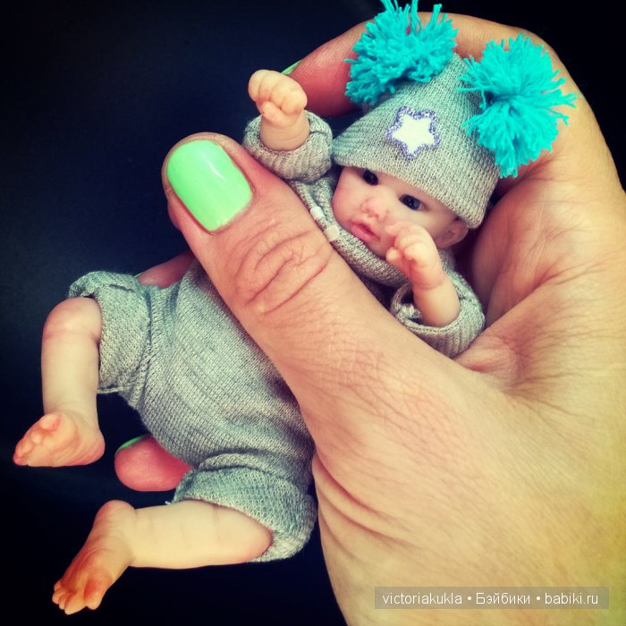 Авторская кукла Киф 12 см.V/Vihareva-Pechenkina