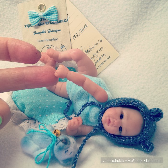 Авторская кукла Киф 12 см.V/Vihareva-Pechenkina (фото 3)