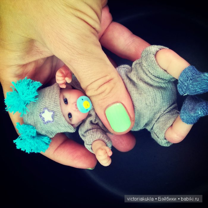 Авторская кукла Киф 12 см.V/Vihareva-Pechenkina