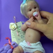 Моя первая, силиконовая авторская кукла Венди 28 см .V/Vihareva-Pechenkina