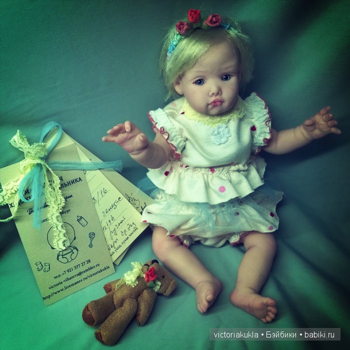 ООАК "Натали" 22 см.V/Vihareva- Pechenkina (фото 4)