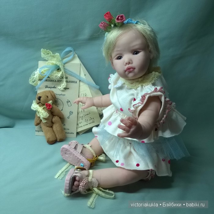 ООАК "Натали" 22 см.V/Vihareva- Pechenkina