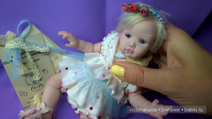 ООАК "Натали" 22 см.V/Vihareva- Pechenkina (фото 7)