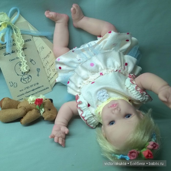 ООАК "Натали" 22 см.V/Vihareva- Pechenkina (фото 5)