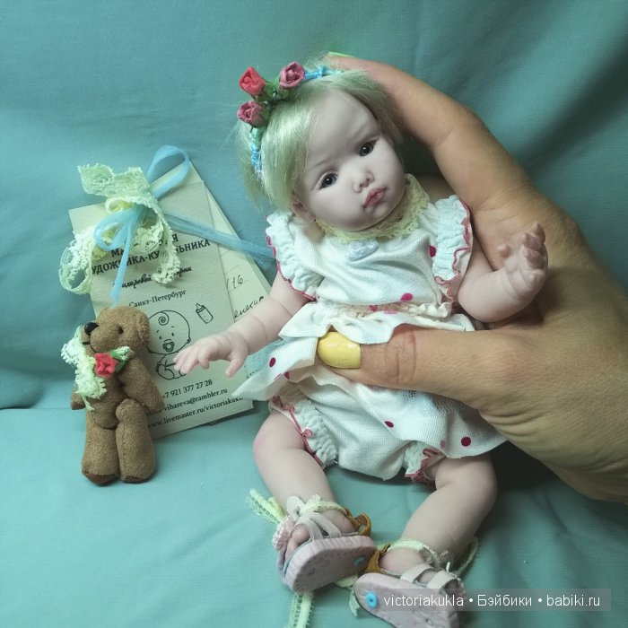 ООАК "Натали" 22 см.V/Vihareva- Pechenkina (фото 6)