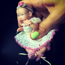 Мои маленькие авторские куклы по 12 см. V/Vihareva-Pechenkina
