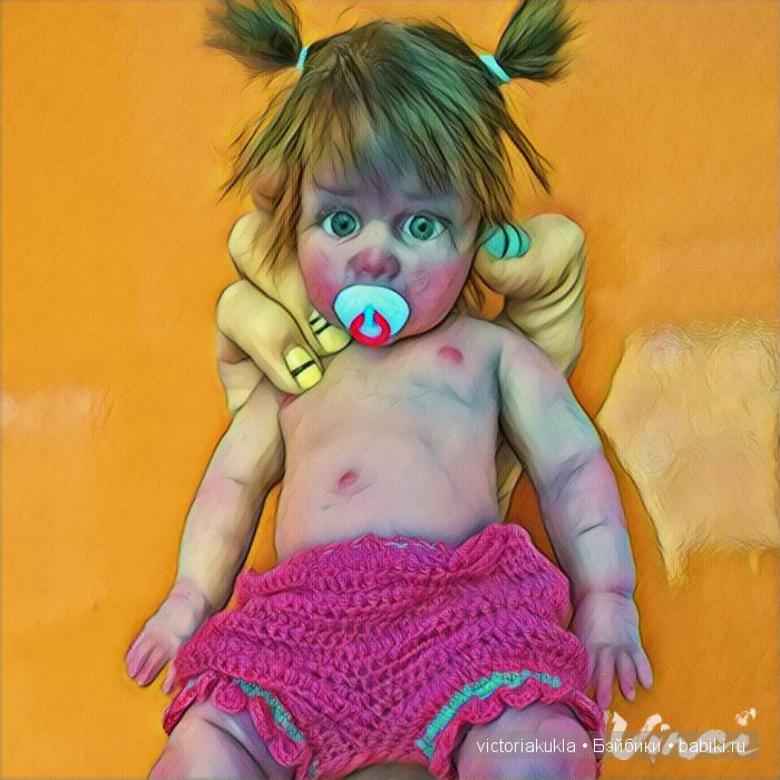 Силиконовая малышка Pauline 27 см V/Vihareva-Pechenkina