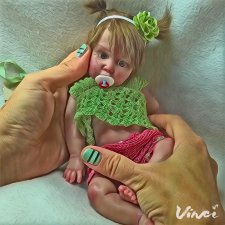 Силиконовая малышка Pauline 27 см V/Vihareva-Pechenkina